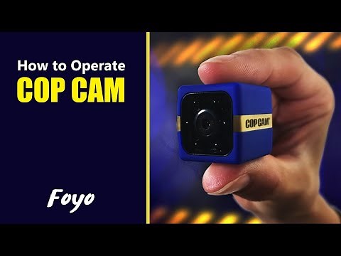 Cop Camera How To Operate