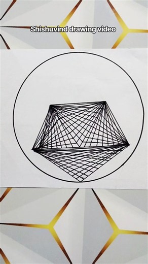 How to draw 3d circle drawing video #drawing #art #circle #shorts #humor