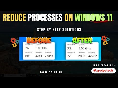 Reduce PROCESSES on Windows in Just 5 Minutes (Faster PERFORMANCE) 2025