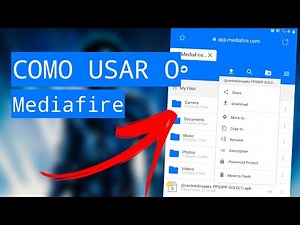 COMO USAR O MEDIAFIRE - CRIAR CONTA, ENVIAR ARQUIVOS E COPIAR O LINK DOS ARQUIVOS