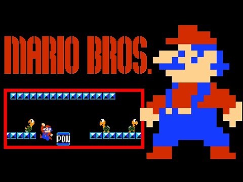 Mario Bros. (Famicom, 1983 / NES, 1986) – Multi-Loop Session Single Player 🐢🦀🪰