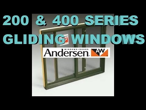 400 & 200 ANDERSON WINDOW SASH REPLACEMENT
