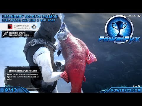 Red Dead Redemption 2 All Legendary Fish Locations (A Fisher of Fish)