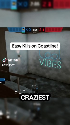 Insane Grenade Lineup for Coastline in Rainbow Six Siege