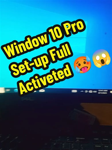 Window 10 Pro Activation Process Explained 🥵