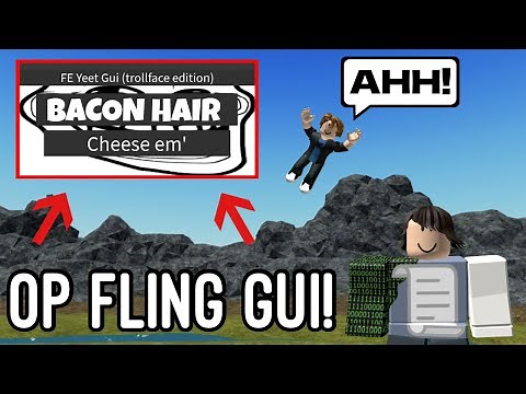 Roblox FE Script Showcase - OP Yeet GUI | Fling Players! (Mobile & PC!)