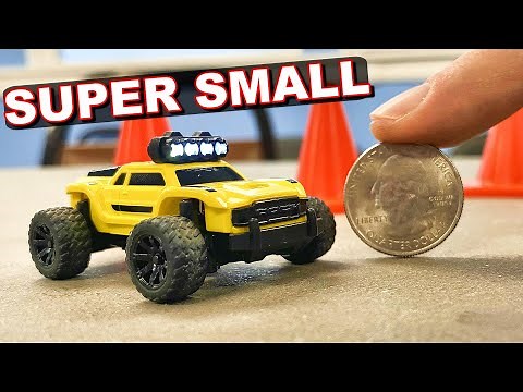 Worlds Smallest FULL FUNCTION RC Car with Lights