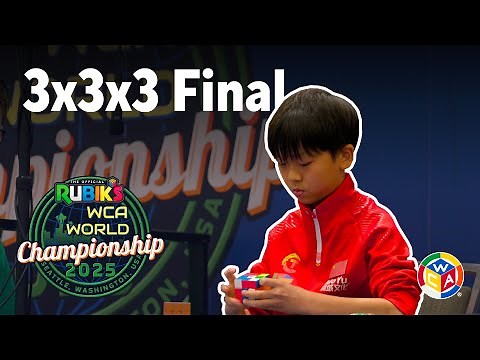 World’s Best Speedcubers Battle in 3x3 Finals – Rubik’s WCA World Championship 2025