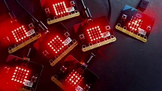 【micro:bit(マイクロビット)でプログラミング】無線機能でイルミネーション | micro:bit Lab.【マイクロビット】