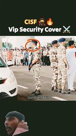 VIP Security Cover by CISF #cisf​ #security​ #indianarmy​ #indianarmy​ #army​ #india​ viralshorts​