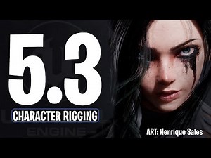 Unreal Engine 5.3 - Character Rigging! [New Feature Walkthrough]