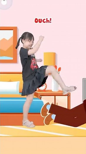 English Animation: Mimi's Lucky Escape From Strangers! – Don’t Open the Door to Strangers! #safety