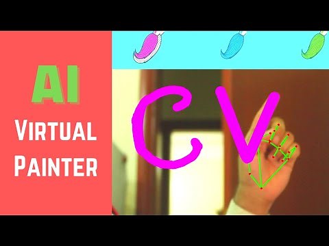 AI Virtual Painter | OpenCV Python | Computer Vision