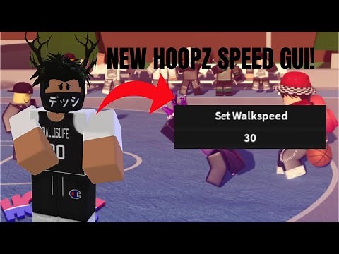 New Hoopz Speed Script Gui Speed and MORE! | Roblox Exploits Scripts (PASTEBIN)