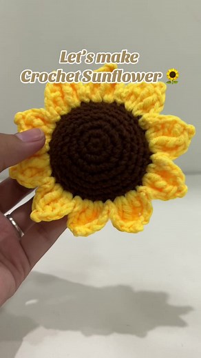 Sunflower Crochet Tutorial: Step-by-Step Guide