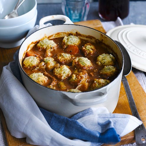 Slow cooker beef stew recipe with dumplings - guaranteed to melt-in-the-mouth