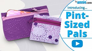 4.2K views · 52 reactions | Introducing Pint-Sized Pals! Small zippered pouches for organizing daily items. The pattern includes two styles: a standing style and a flat style. These pouches are quick to sew and ideal for sewing students looking to practice their sewing skills. Learn more at https://www.byannie.com/pint-sized-pals | ByAnnie.com and Patterns By Annie | Facebook