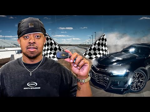 FIRST TIME LAUNCHING MY ZL1 CAMARO...I RACED A BMW M5