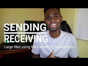 HOW TO SEND LARGE FILES ONLINE FOR FREE - USING WETRANSFER & TRANSFER NOW ...