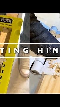 Simple Door Hinges! (Routing With Ryobi Door Hinge Template)