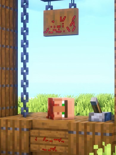 How to Treat Your Minecraft Villagers: Gruesome Guillotine Build