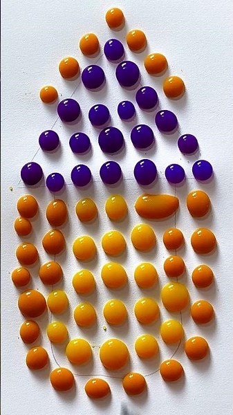 Crystal Drop Art 💎 | Stunning Drawing Idea for Beginners