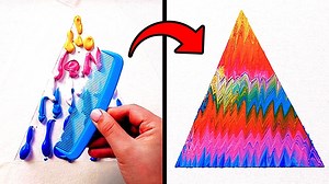 394K views · 1.4K reactions | Mesmerizing abstract art techniques to shoot up your walls: | 5-Minute Crafts Men | Facebook