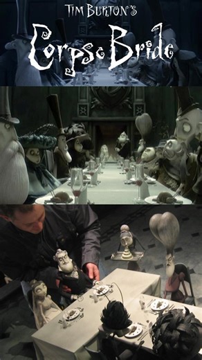 UNSEEN full length shot from Corpse Bride! Celebrating 20 years of Corpse Bride, this is the unedited version of Barkis's wedding speech as originally intended. Animated by myself Tim Allen. Tim Burton later added several close up reaction shots near the start. This put a small amount of my work on the cutting room floor, which is completely normal in filmmaking. Once the production wrapped, each animator was granted 5 of their shots for use in our portfolios & I was sent the complete version se