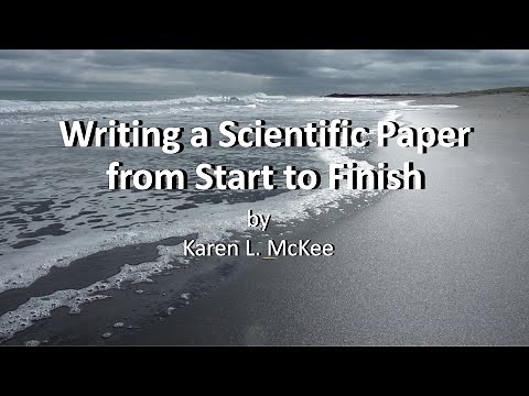 How to Write a Scientific Paper from Start to Finish