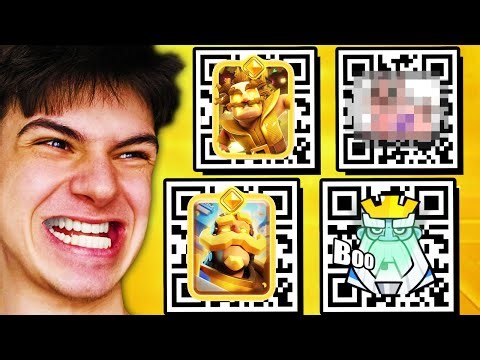 EVERY WORKING QR CODE AVAILABLE NOW! - Clash Royale