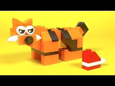 Lego Tiger Building Instructions - Lego Classic 10696 "How To”