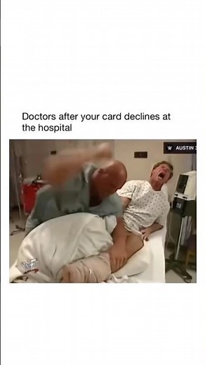 When your card declines at the doctor’s 💀
