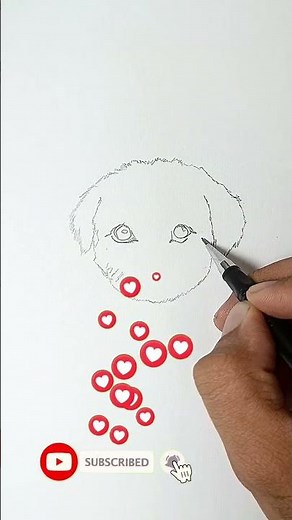 How to Draw a Dog Step by Step/GOLDEN LAB PUPPY/How To Draw A Cute Beagle Dog Cartoon #drawing #easy