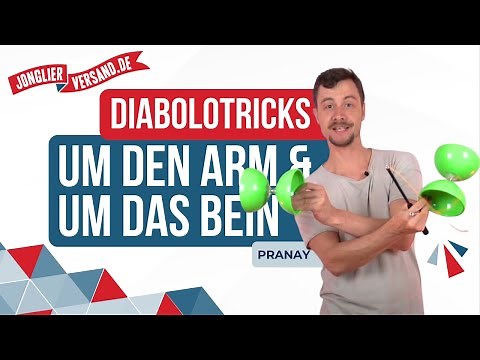2 Diabolo Tutorial Um den Arm & um das Bein | Tutorial | Jonglierversand.de
