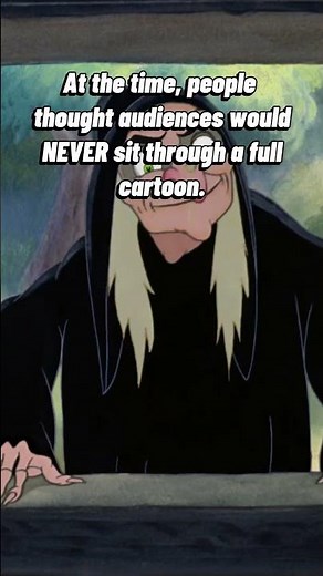 Snow White and the Seven Dwarfs (1937) was Disney’s very first animated feature film.