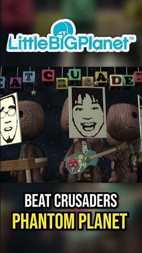 LittleBigPlanet Music Video | Beat Crusaders (Part 2) #shorts #playstation #gaming