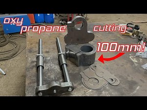 Making a portable line boring machine! Shop made. Part 2. Profile cutting clamps.