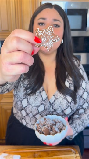 B I A N C A on Instagram: "These chocolate star cookies were one of my favorites from my childhood around Christmas time 🎄If you loved them too, you have to give these a try because they came out amazing! ⭐️ • 1 1/2 cups whole wheat flour 1 1/2 cup flour 1 stick room temperature butter 1/3 cup brown sugar 1/3 cup honey 1 tbs molasses *optional 1 tsp baking powder 1 tsp baking soda 1/2 tsp salt 1/2 tsp cinnamon 1 tsp vanilla extract 1/2 cup heavy cream Combine flours, baking powder, baking soda,