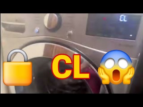 حل رمز CL فى الغسالة فى دقيقة 🔥 Fix CL Error Code in Washing Machine LG & Samsung Easily