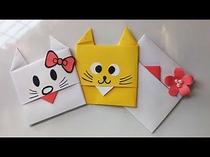 How to make a paper Envelope.Super Easy Origami Envelope Tutorial
