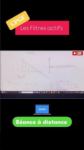 Séance à distance - CPGE