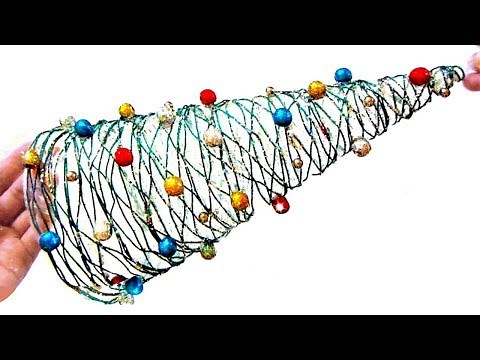 DIY Christmas Decorations | How to Make Tabletop Christmas Trees