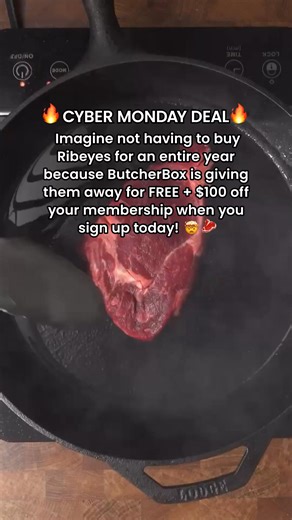 🚨Our Cyber Week Sale Is Here!🚨Get $100 off FREE Steaks for a YEAR when you resume your membership with ButcherBox. Act fast, sale ends soon! | ButcherBox