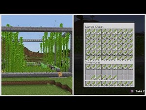 AUTOMATIC BAMBOO FARM TUTORIAL MINECRAFT BEDROCK/JAVA (1.19+)