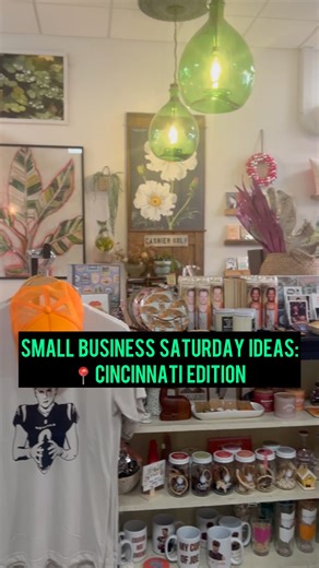 Visit Cincy on Instagram: "Visiting the Cincy Region for the holidays and hoping to shop small while you’re here? 🎄🎁 We’ve rounded up a few standout small businesses on the Cincinnati side of the river that deserve a spot on your Small Business Saturday plans! @biketrailbooks @blumeshop.home @the_bookmatters That Shop in Milford Find more Cincy Region favorites and local gift ideas at the link in our bio. #visitcincy #cincy #cincinnati #cincinnatiholidays #shoplocal #shopsmall #smallbusinesssa