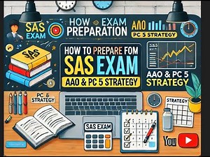 How to Prepare for SAS Exam | AAO | PC 5 Strategy 📚 | Best Study Plan & Tips ✅#SAS #pc5 #aao #cag