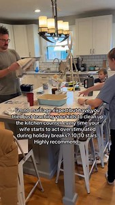 270K views · 12K reactions | My kitchen counter makes me so overstimulated and I feel like it’s so unfair that it doesn’t make anyone else in my family feel that way. It’s not for other people. It’s not for guests. I cannot relax when it’s covered. And im also not the one who covers it | Real Mommy Moments | Facebook