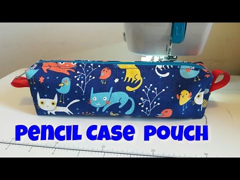 How to sew a Pencil case DIY