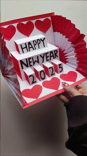 Happy New Year! MOST Creative POP UP Greeting Card Ideas!