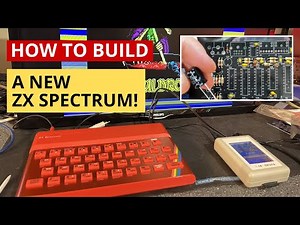 I built a complete Sinclair ZX Spectrum 48K with all new parts! - HARLEQUIN 48K REV G DYI KIT build